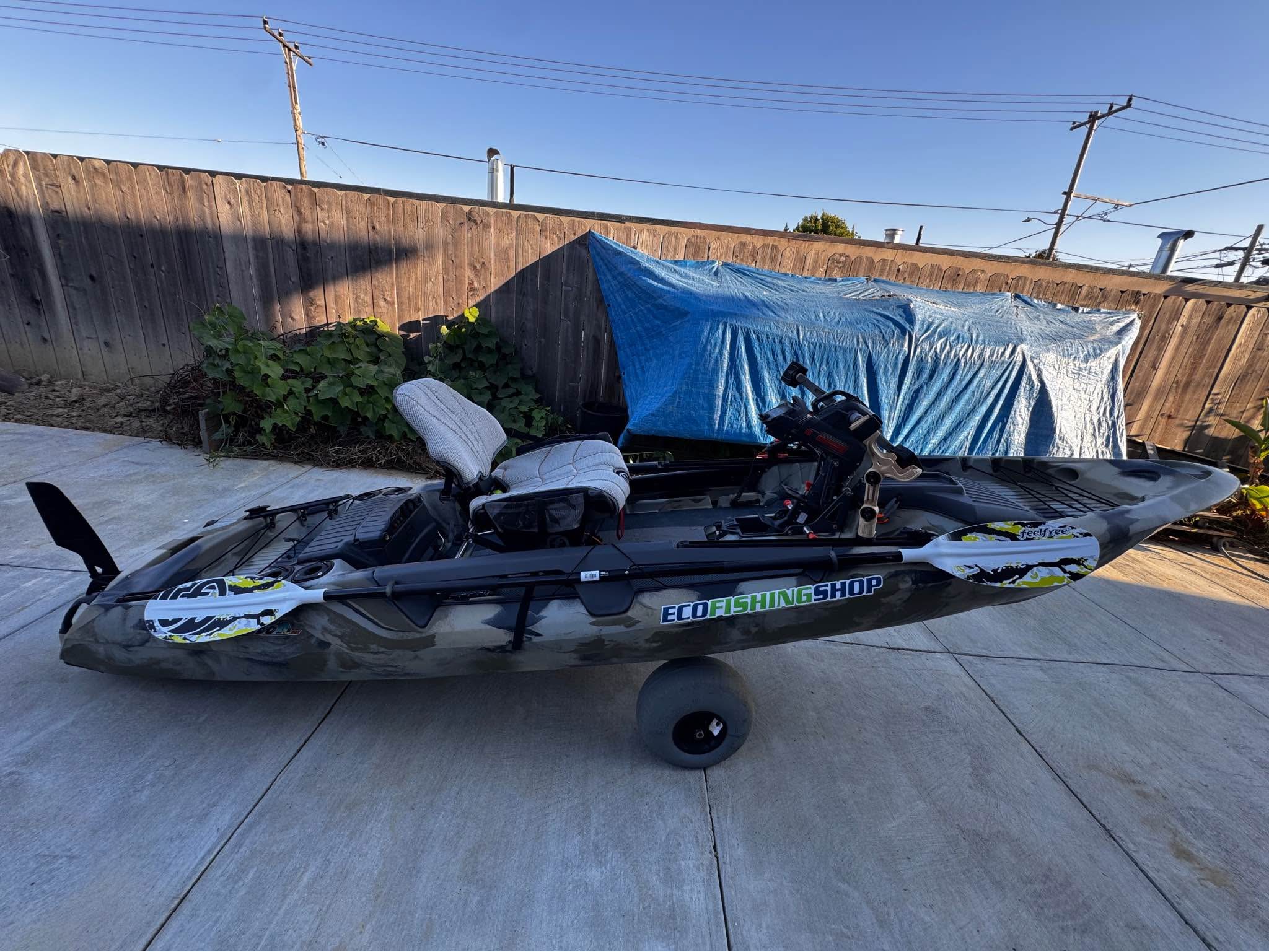 Selling 2023 feel free derado v2 with motor - Kayaks - San Bruno ...