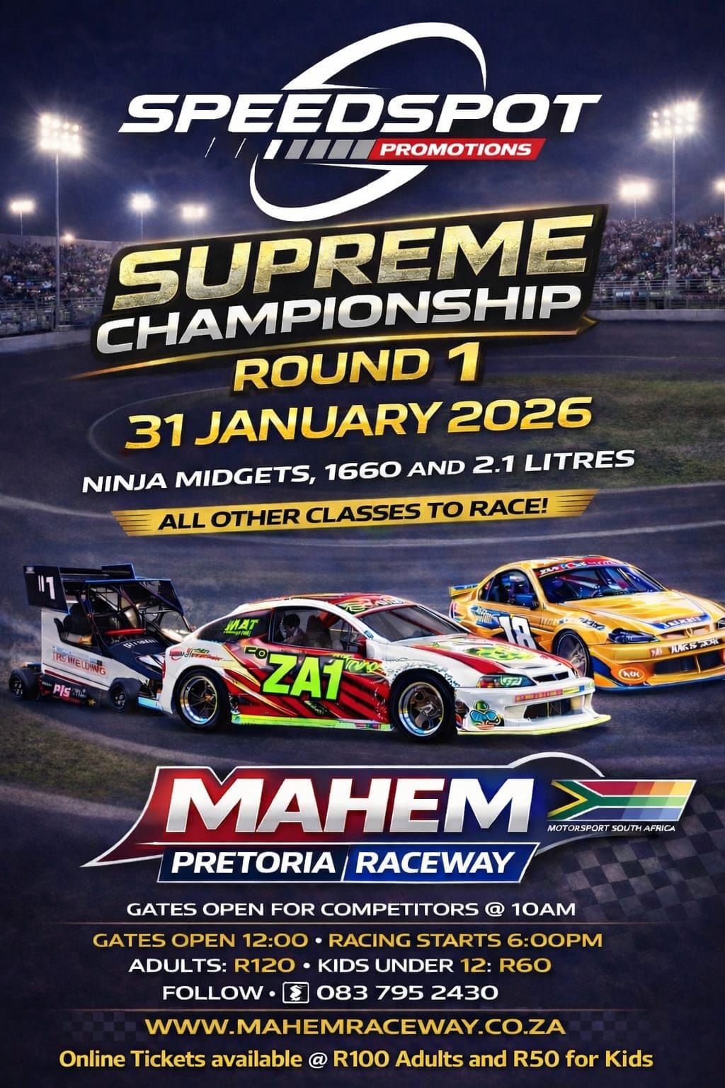 Mahem Raceway - 🏁 Don’t miss the FIRST event of 2026! 🏁 🔥... | Facebook