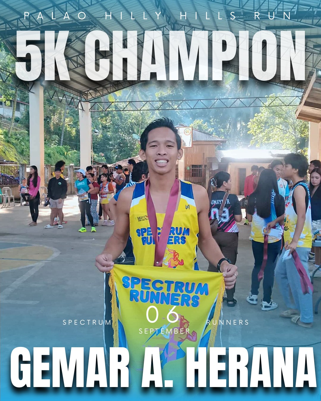 SpectrumRunners - Congratulations, Gemar A. Herana! 🏆... | Facebook