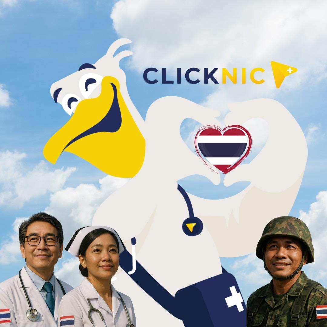 Clicknic - แอปพลิเคชั่น Clicknic ร่วมกับ สปสช. เปิดลงทะเบียนปรึกษา โค ...