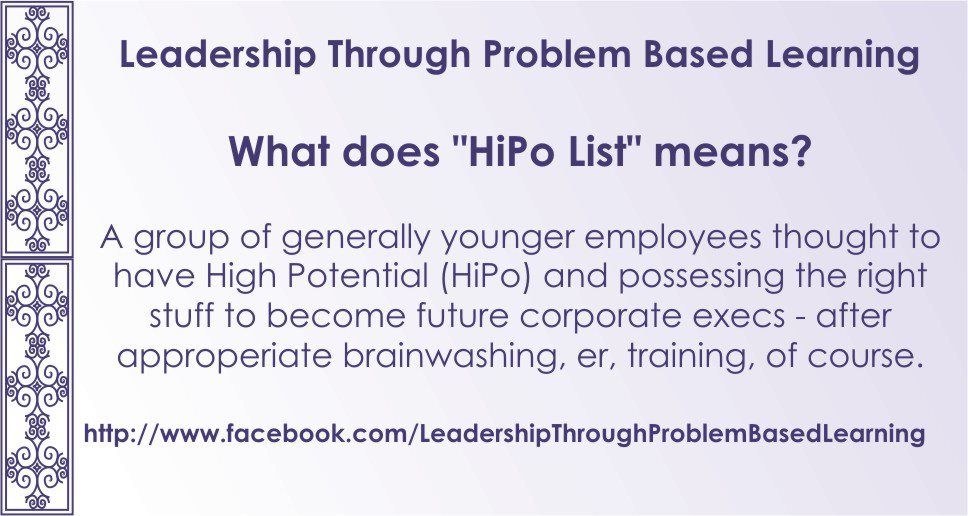 Leadership Through Problem Based Learning