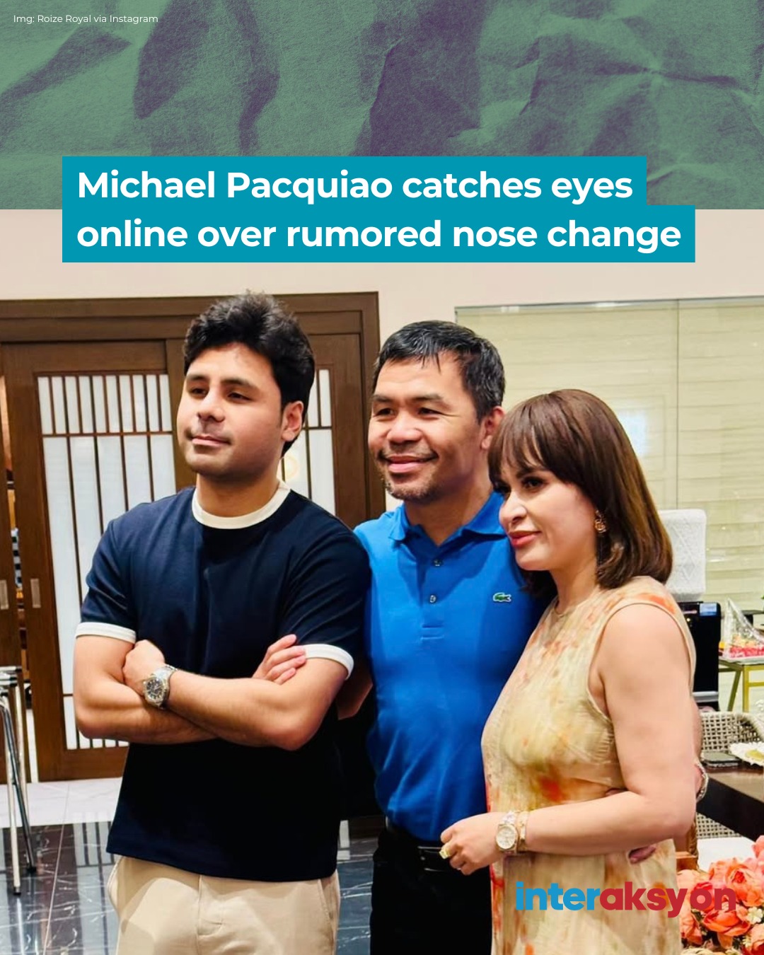 Interaksyon - NOSE JOB? 👃🏻 General Santos City Councilor Michael ...