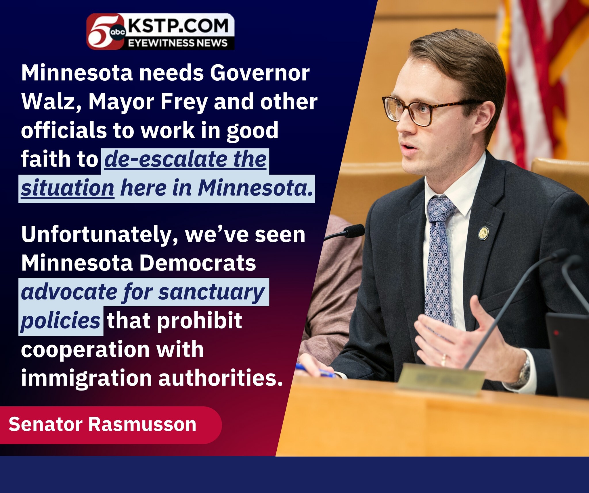 Senator Jordan Rasmusson