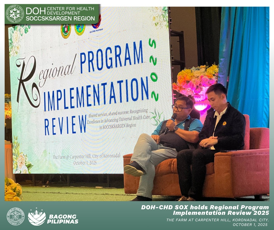 D... - DOH - Center for Health Development Soccsksargen Region