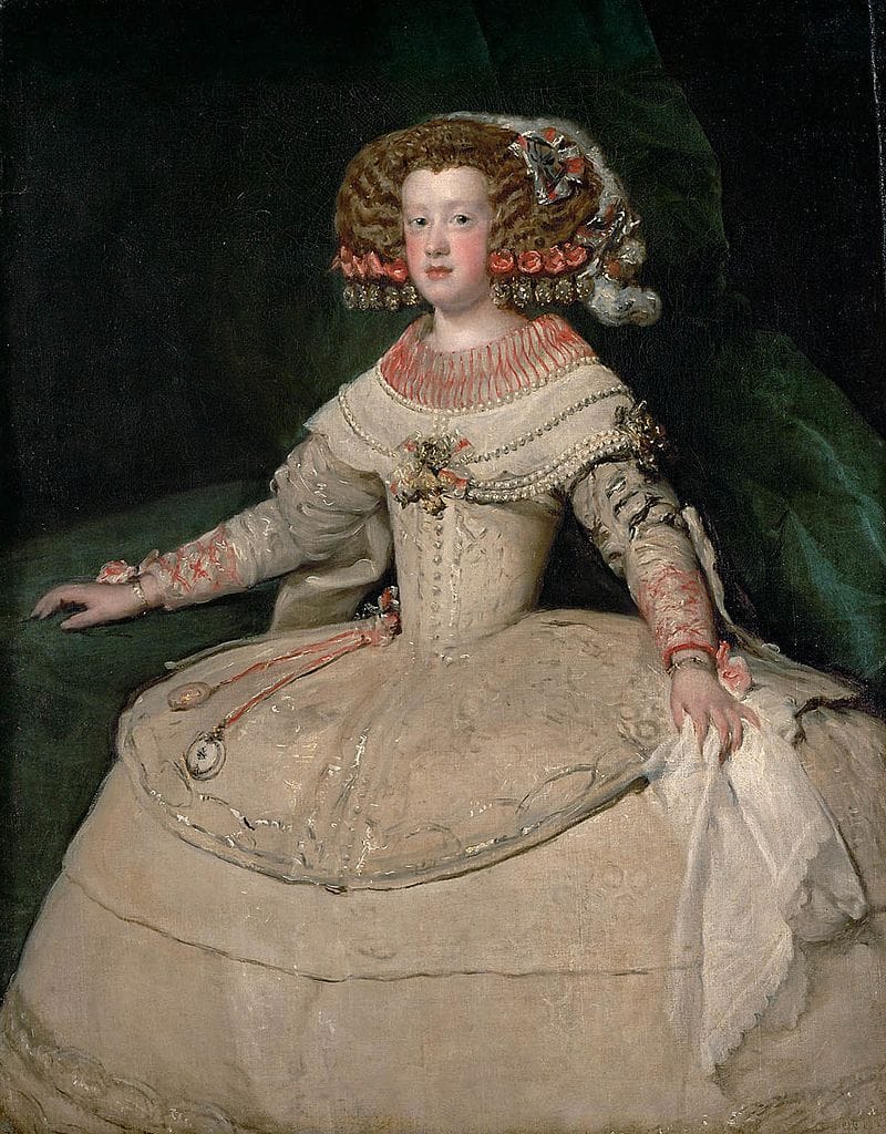 infanta margarita teresa in a blue dress diego velazquez Diego Velazquez (Spanish, 1599-1660) Infanta