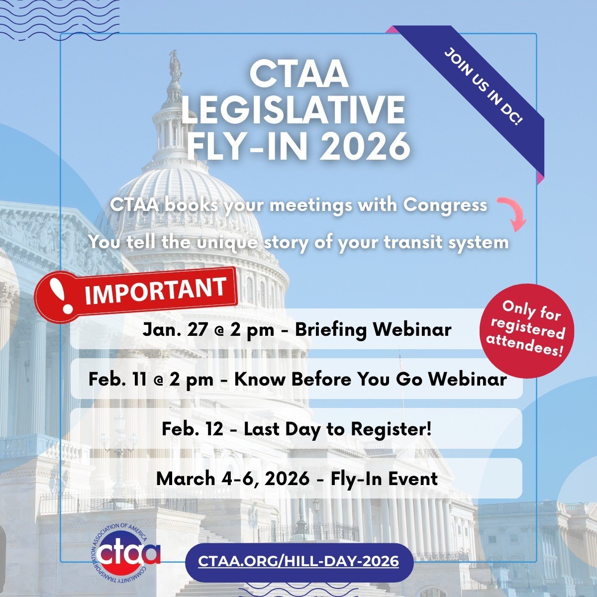 CTAA | Washington D.C. DC