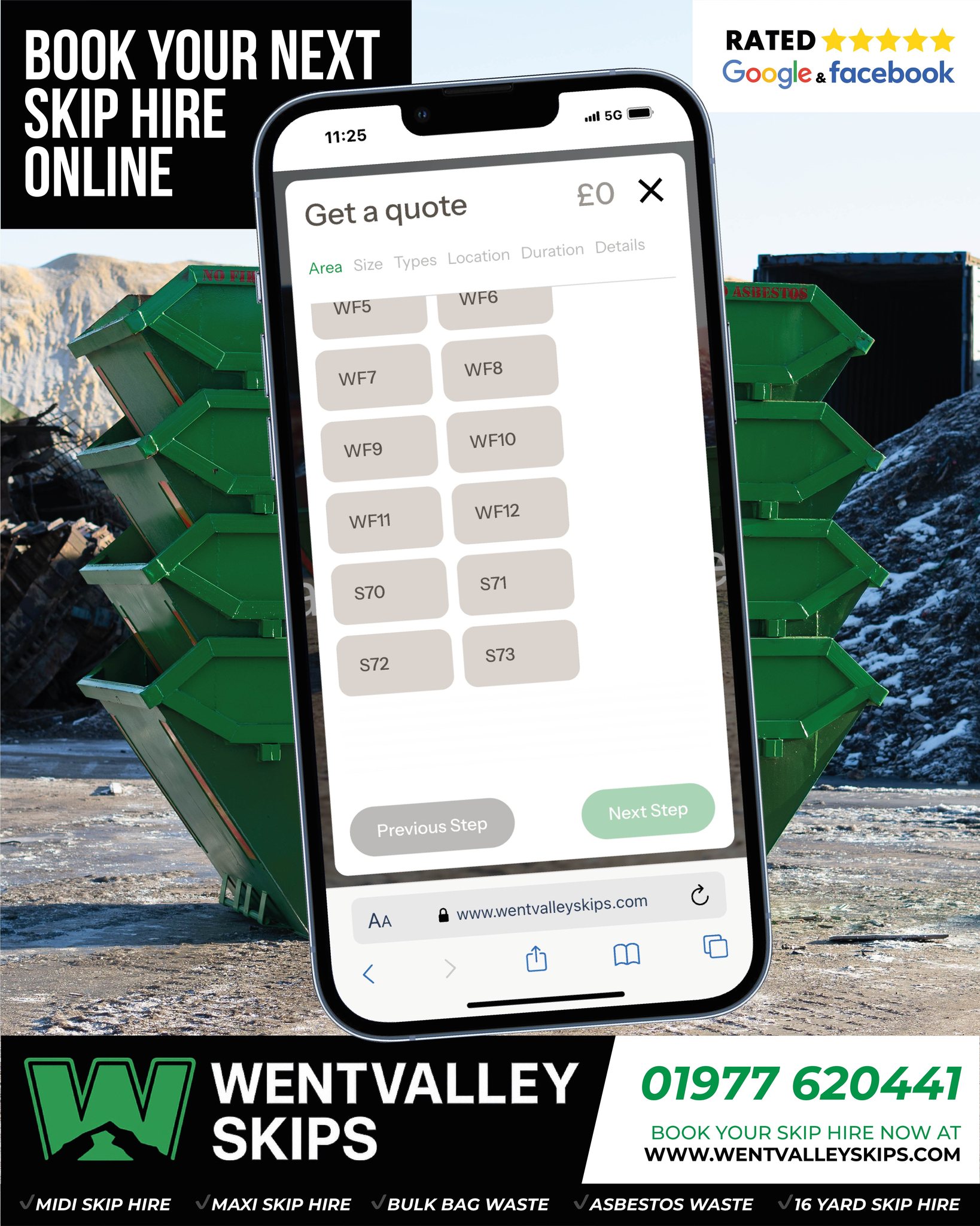 WentValley Skips Limited - Using this time to tidy up the garden? We'll ...