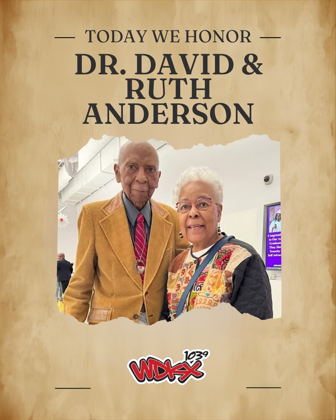 1039 WDKX - Dr. David and Ruth Anderson have spent their... | Facebook