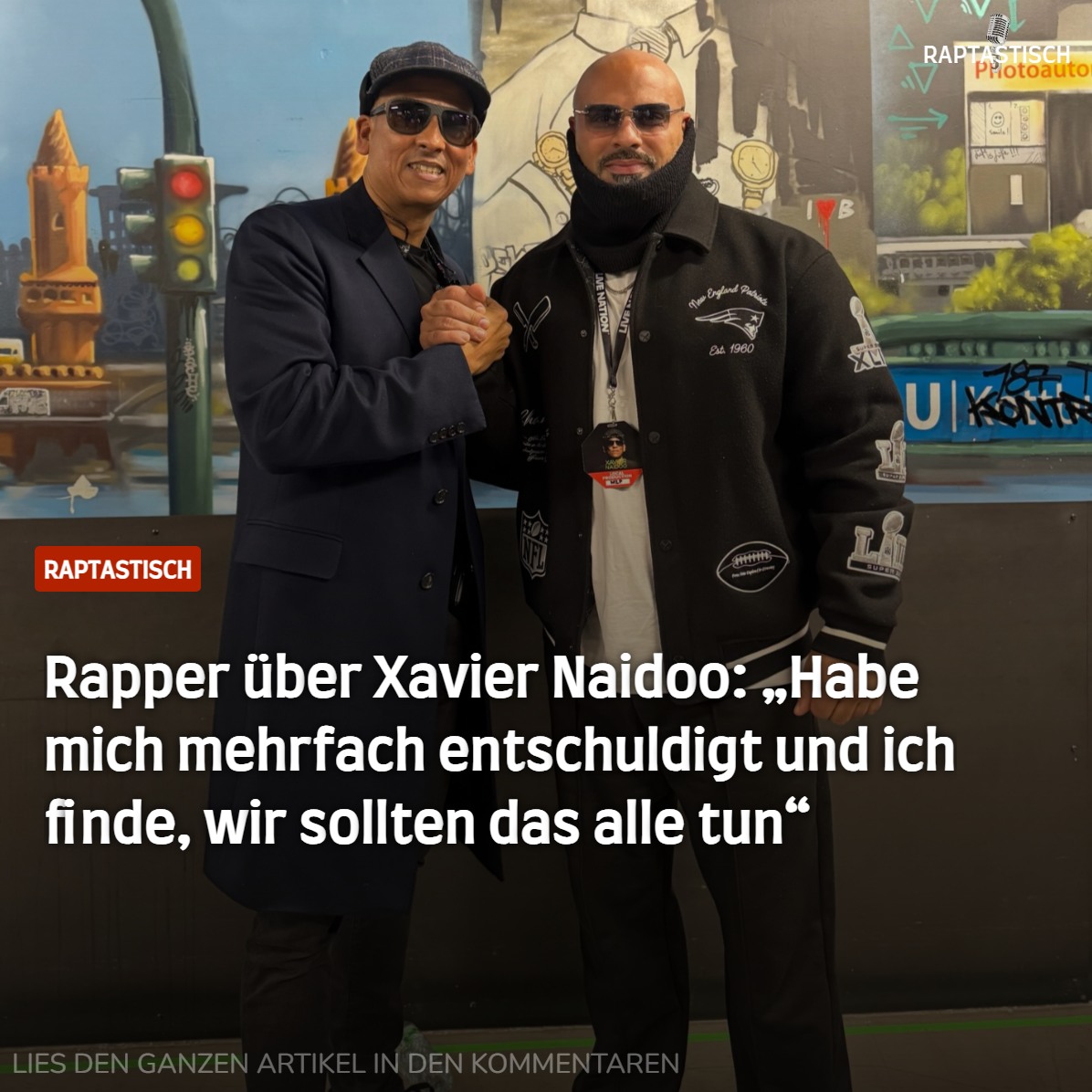 Raptastisch - Xavier Naidoo erhält zahlreiche Entschuldigungen ️🙏 ...