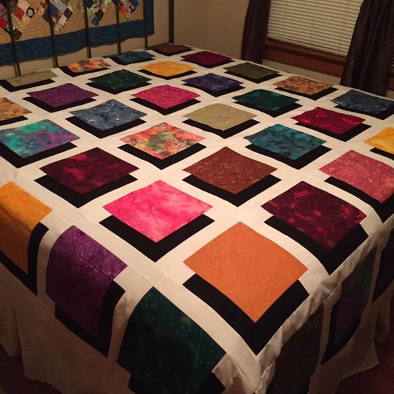 Quilting Free Patterns & Tutorials | Shadow Block Mini Quilt - Free ...