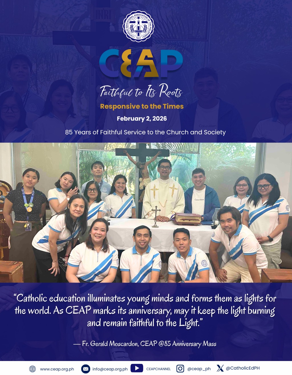 CEAP - 🎂🥳CEAP celebrates its 85th Anniversary with the... | Facebook