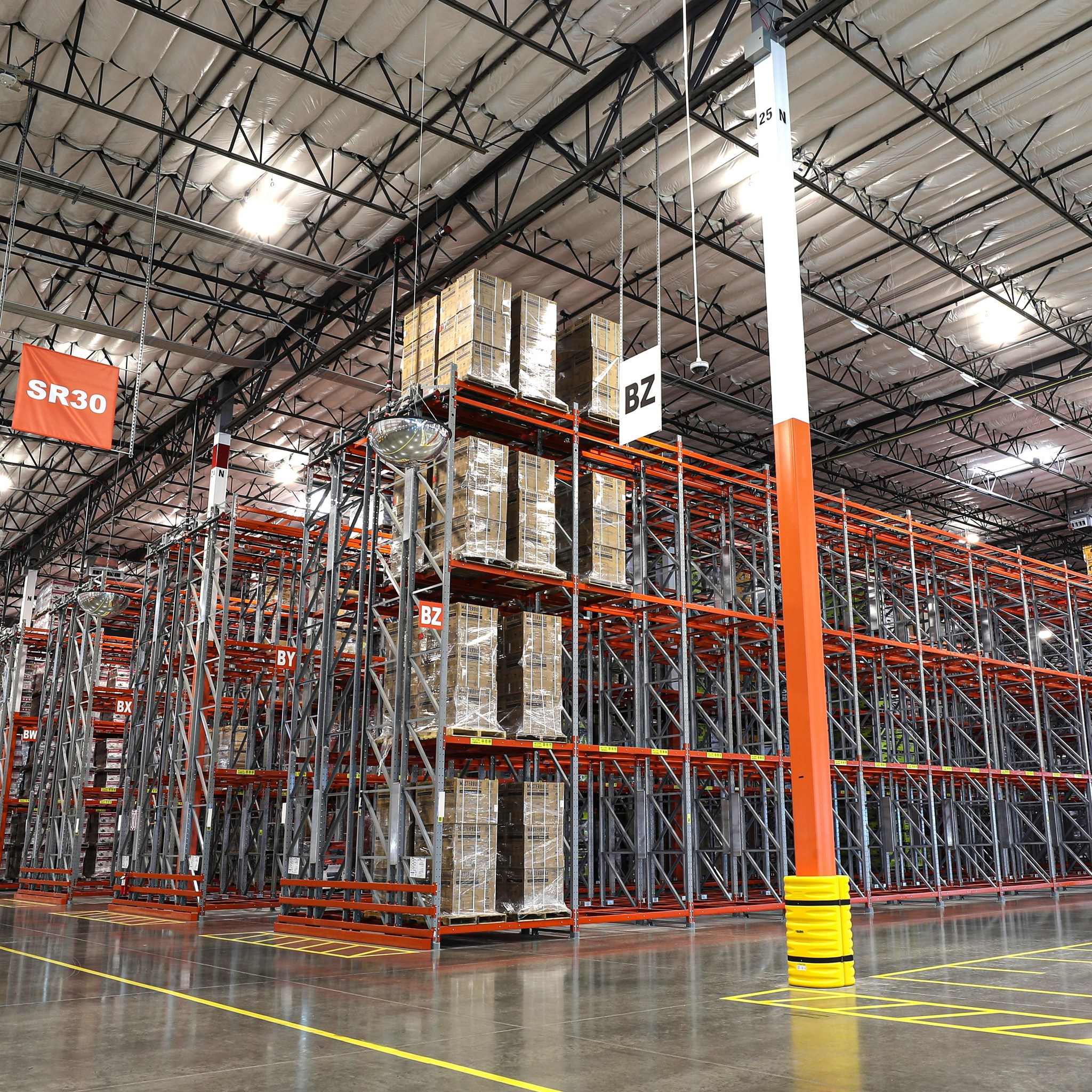 Apex - This recent installation is a standout in safety-first warehouse ...
