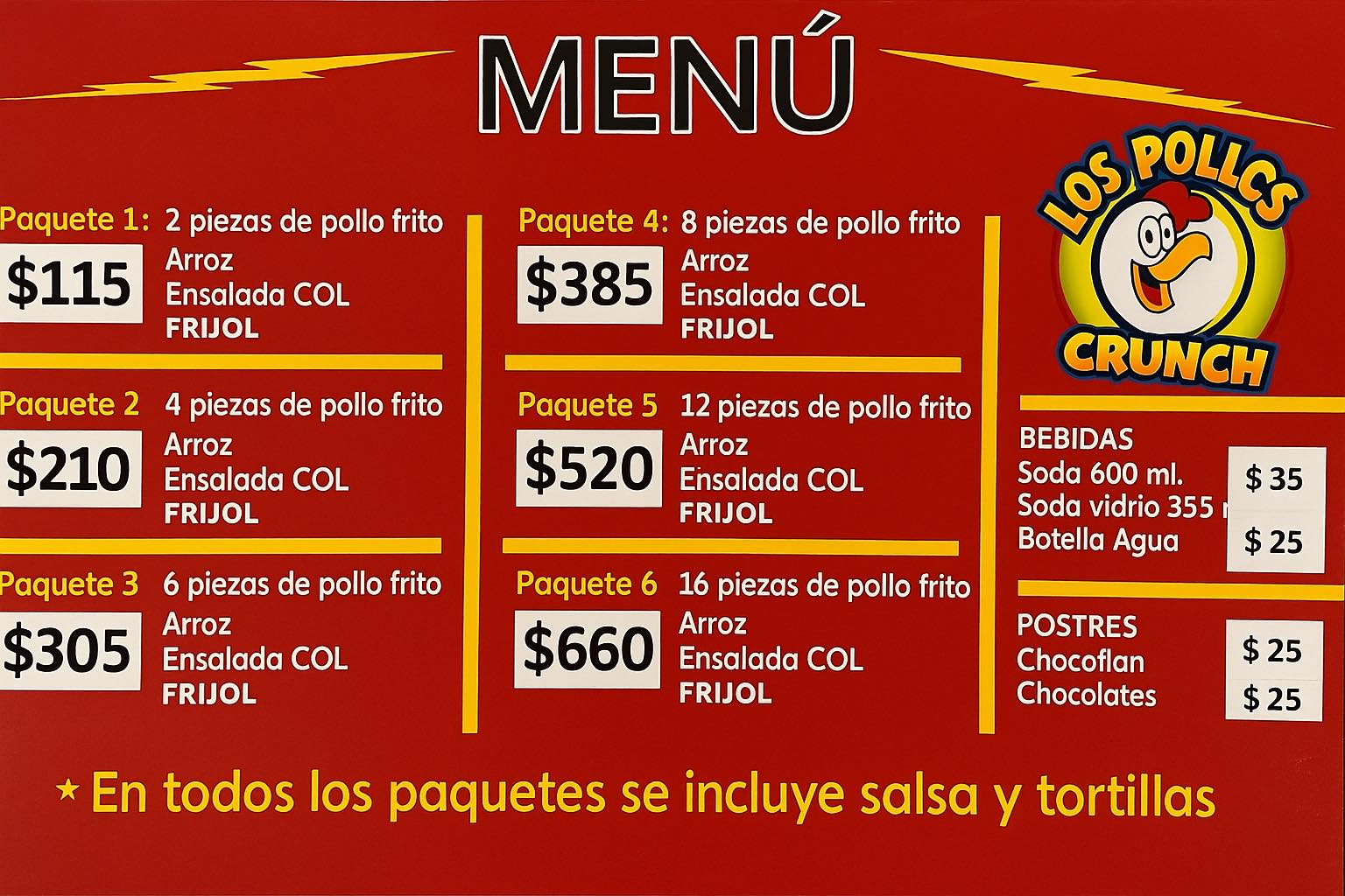 Los Pollos Crunch | Mexicali
