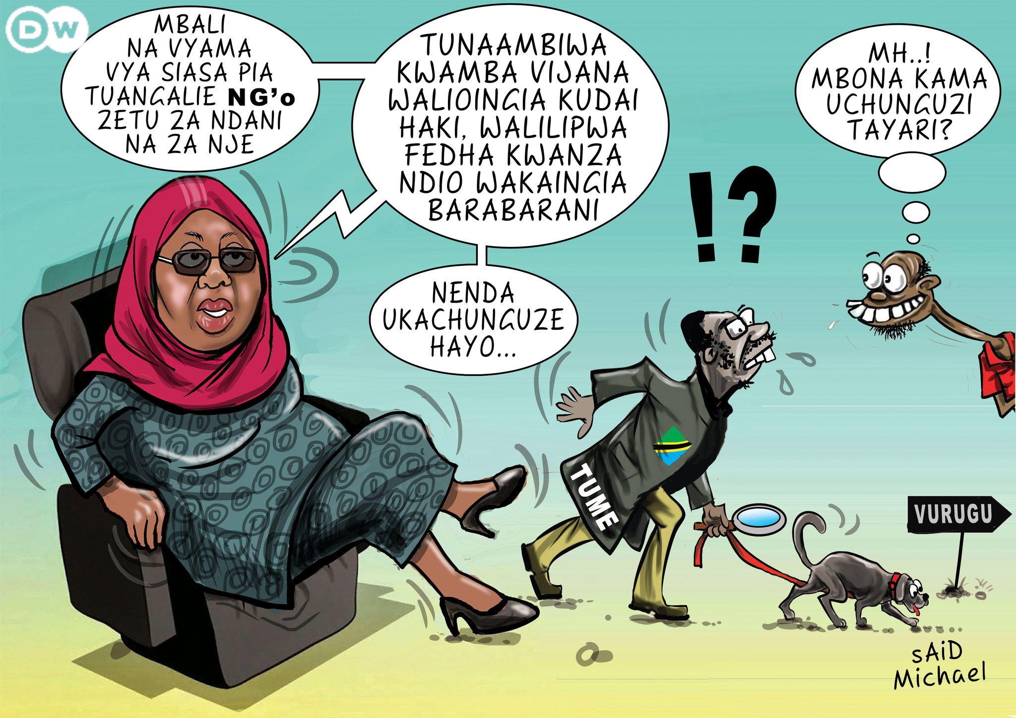 DW - Baada ya Rais wa Tanzania Samia Suluhu Hassan kuzindua rasmi Tume ...