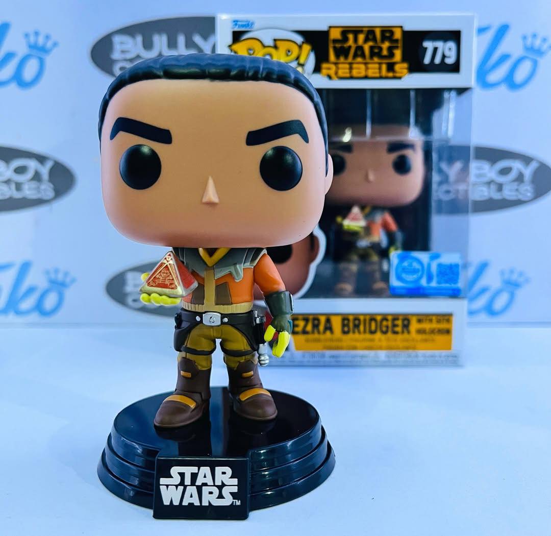 Funko Pop! & Buddy – Ezra & Loth Cat – Star Wars Rebels – Exclusivité Amazon – Figurine Vinyle 9,5 Cm