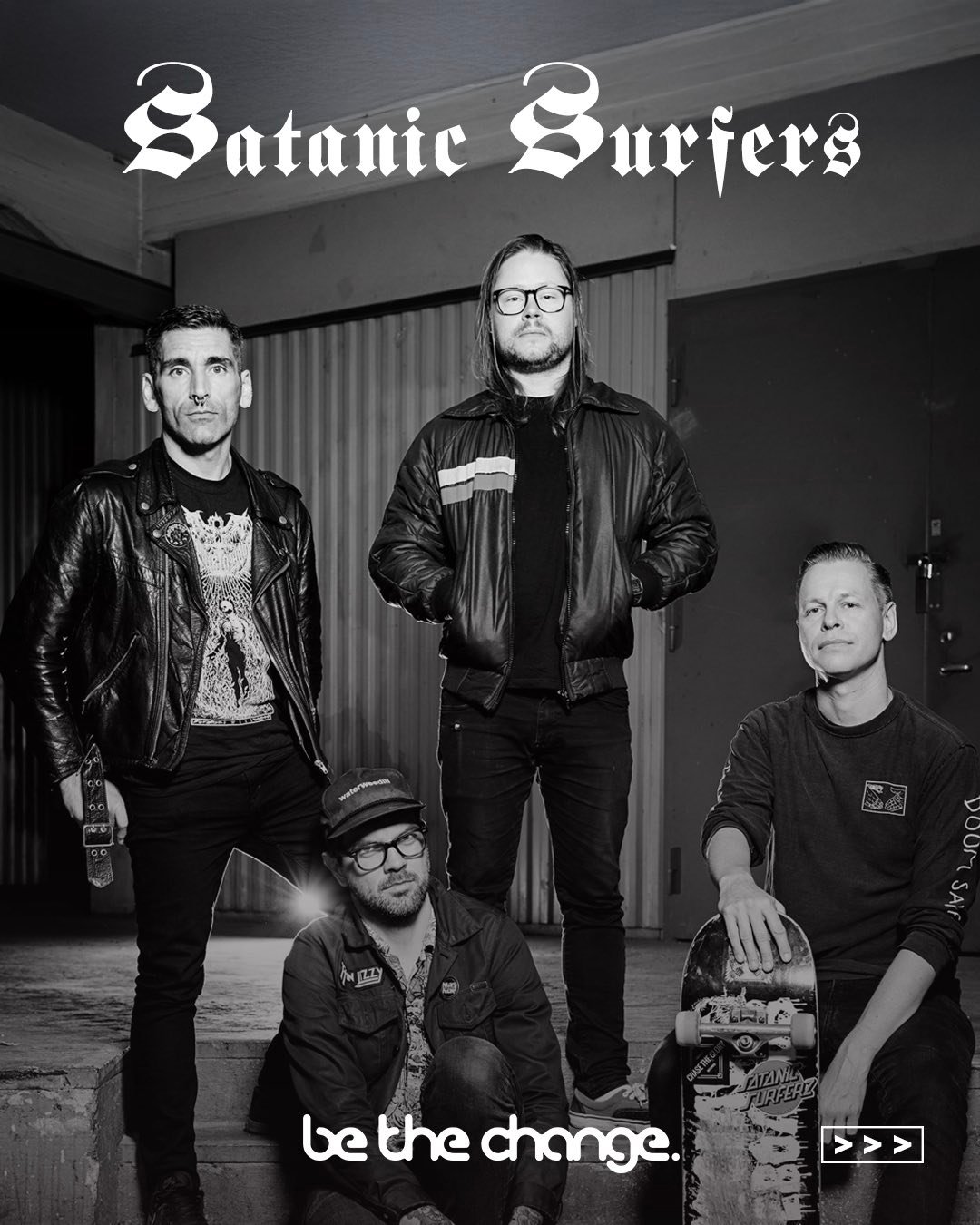 We're excited to announce that punk rock legends Satanic Surfers