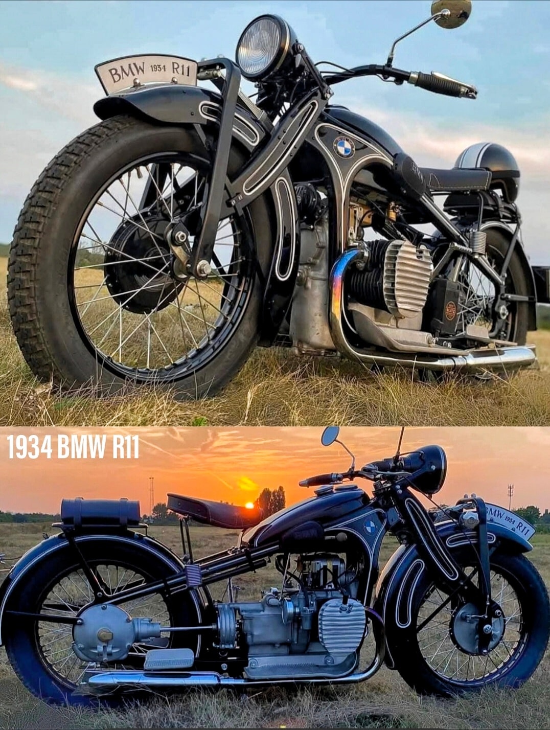 The Classic 1934 BMW R11 💙 ️🖤... - OLD Madras Motorcycles | Facebook