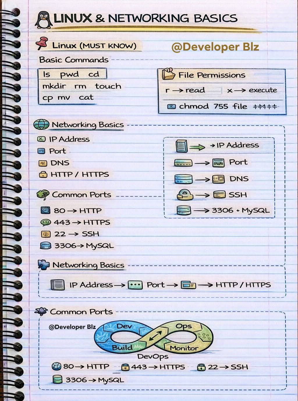 Web developer - ⚙️ DevOps Cheat Sheet 🚀 CI/CD... | Facebook