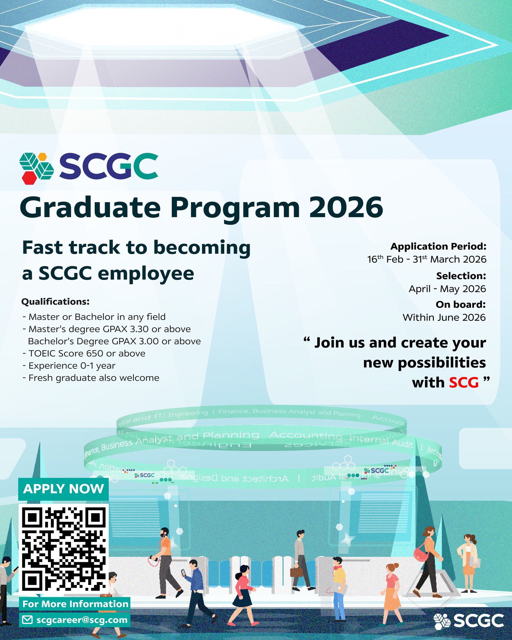 SCG Careers - SCGC Graduate Program is back! Are you... | Facebook