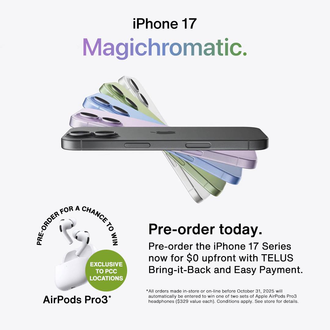 🚨 It’s here! 🚨... - Pacific CoastCom - TELUS & Koodo Stores | Facebook