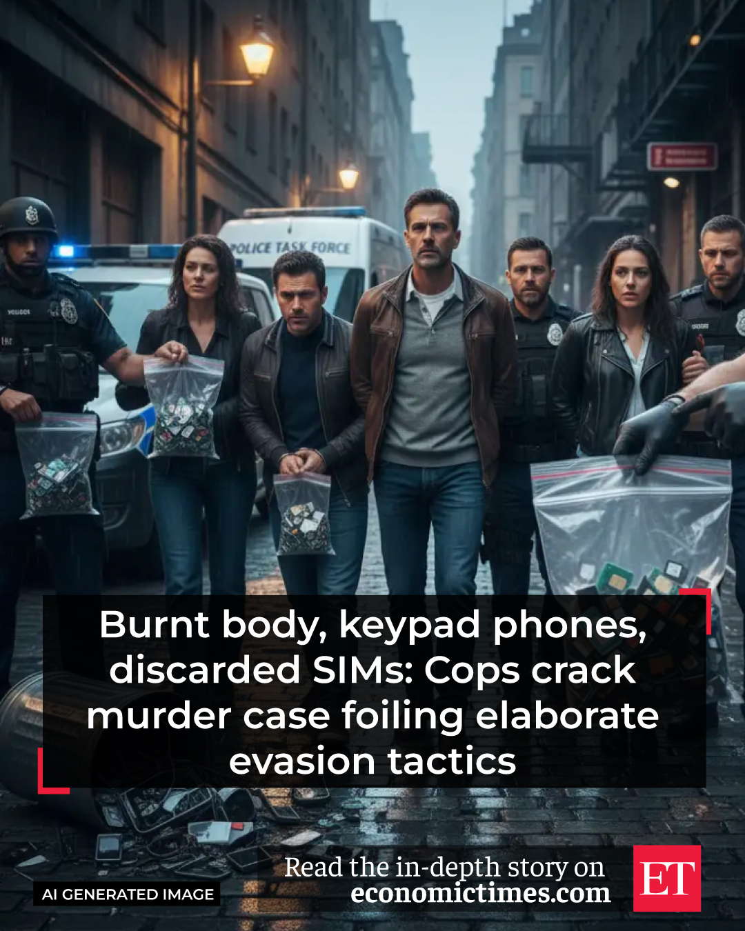 🕯️🚔 A chilling crime and a meticulous... - The Economic Times | Facebook