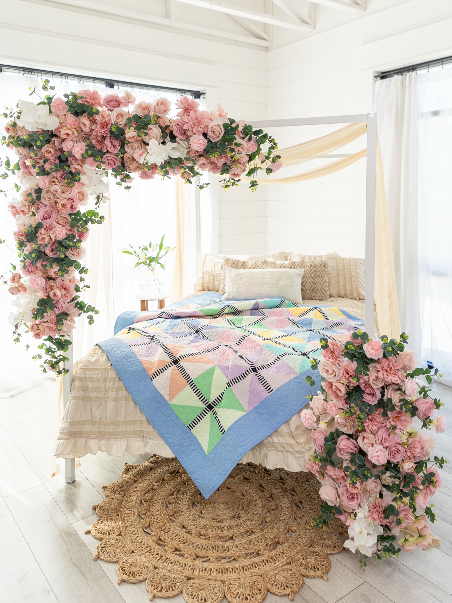 ☆キルト☆ Pastel Pinwheel Pre-Cut Quilt Kits drop TOMORROW (3/20) at 10am MT