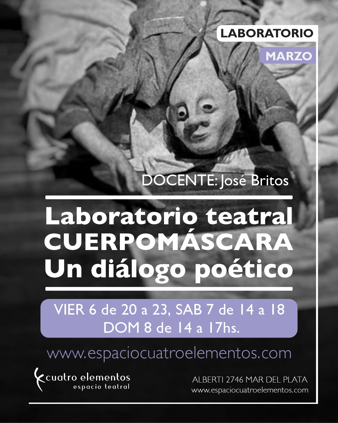 Cuatro elementos... - Cuatro elementos espacio teatral