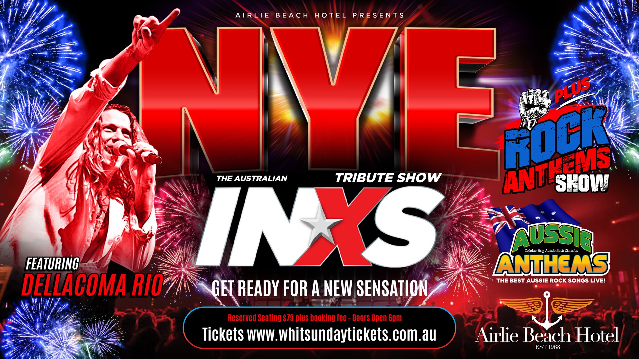 NYE 2024 ‘Australian INXS Show’ & More – Tuesday 31 December