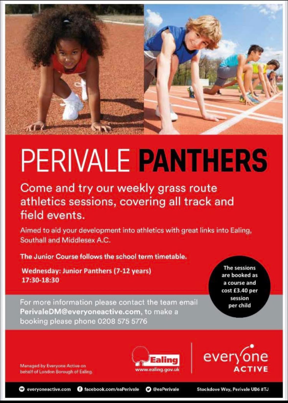 Perivale Park Athletics Track | Greenford