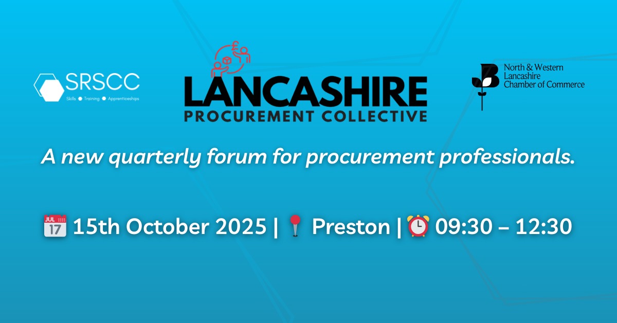 SR - We’re excited to share the launch of the Lancashire Procurement ...