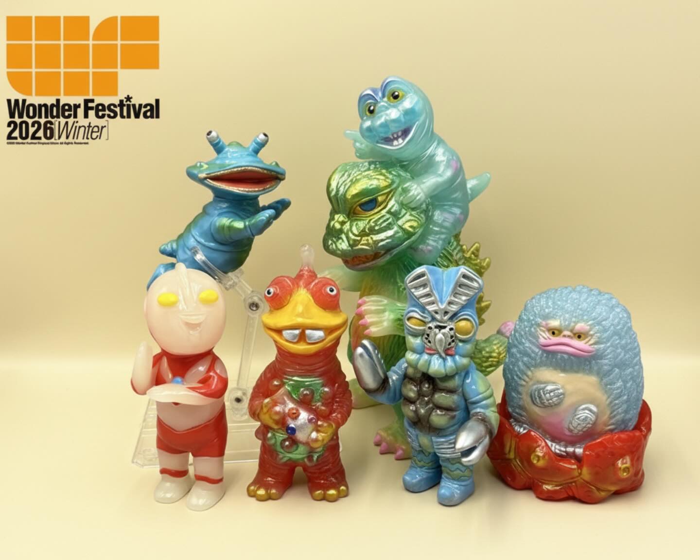 凍土怪獸嘉年華 攤位3-09-09 ガラモン！ 氷瑠璃 Ver. ¥6500 カネゴンの