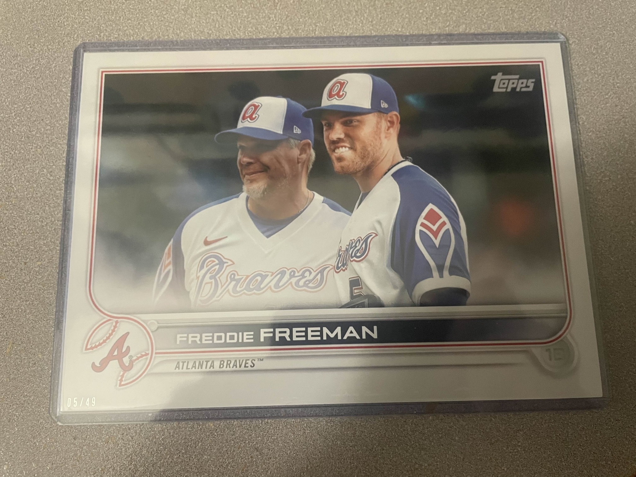 Freddie Freeman PSA 10 Gold 1 of 1 /50