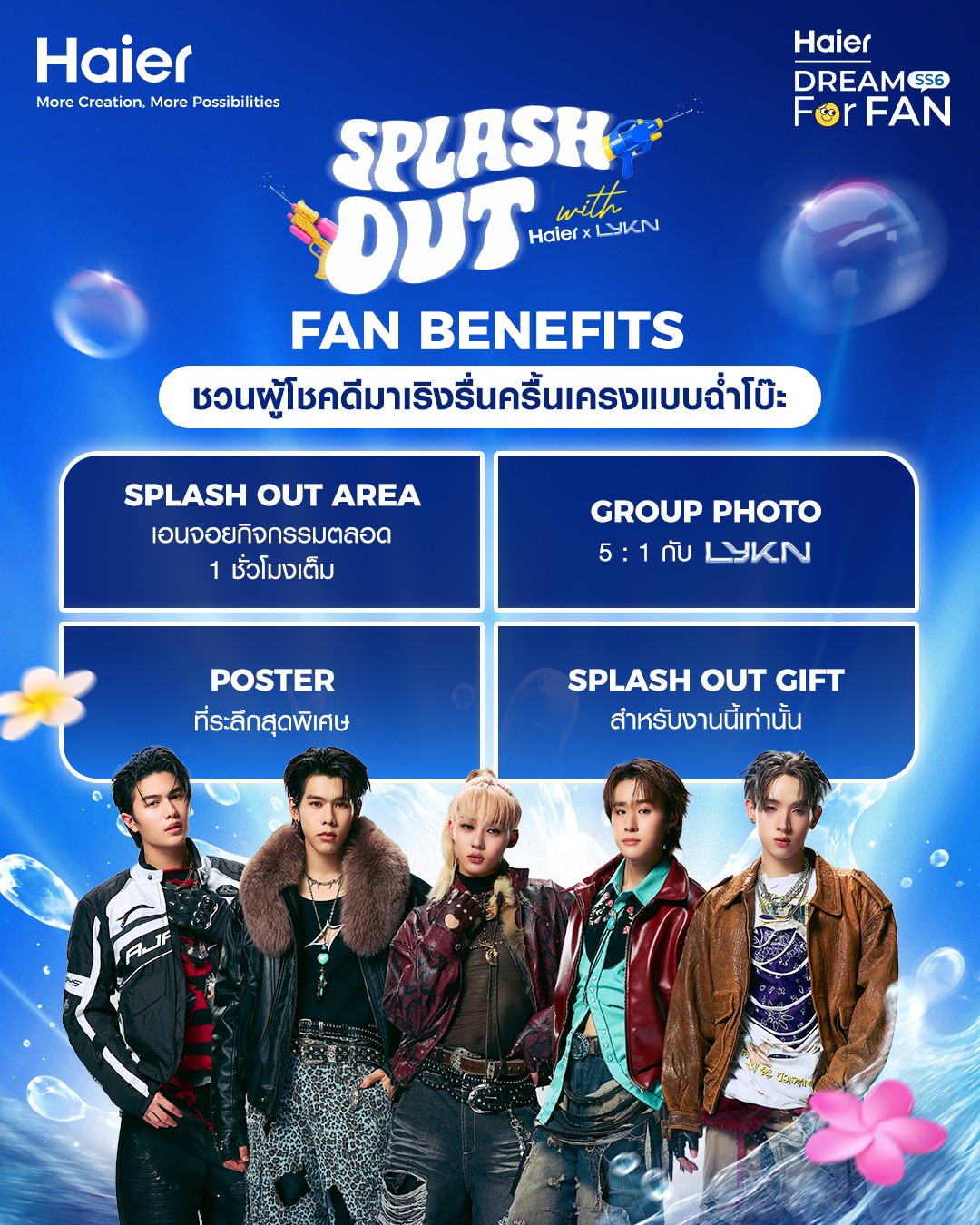 Haier - ได้เวลาหลบความ Hot 🔥 มาเติม Heart 💖 กับ Fan... | Facebook