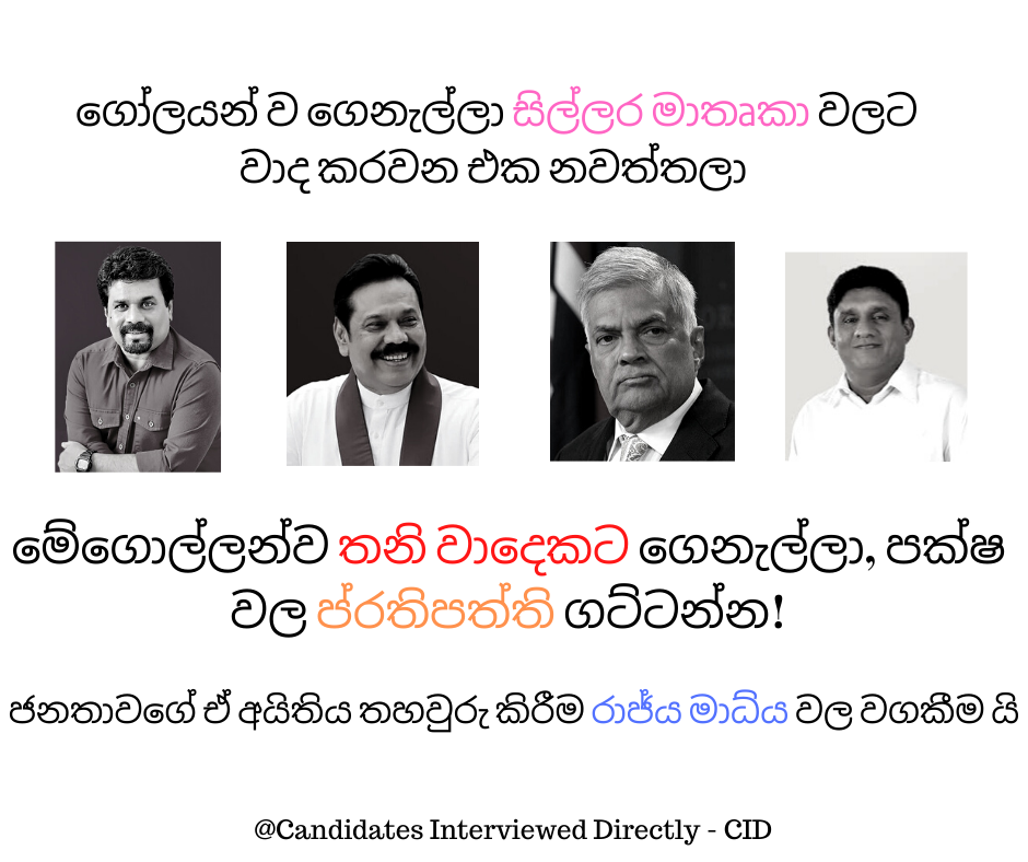 Candidates Interviewed Directly - CID