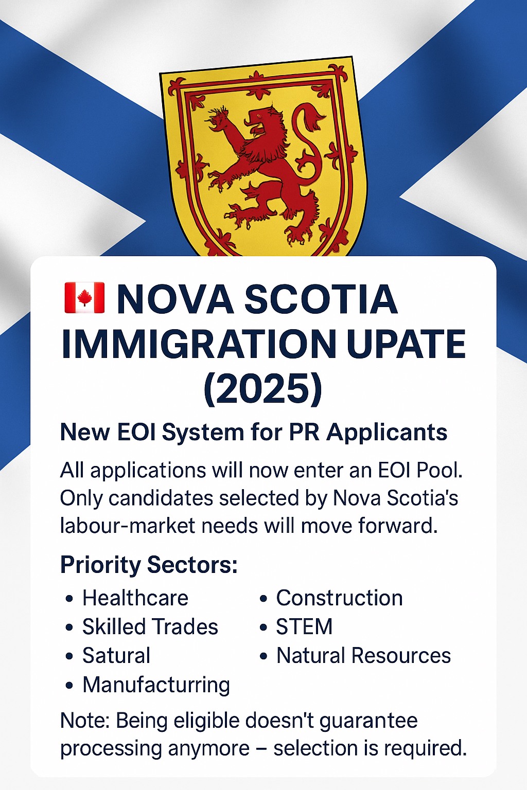 🇨🇦 Nova Scotia EOI Process –... - Abayon Immigration Services | Facebook