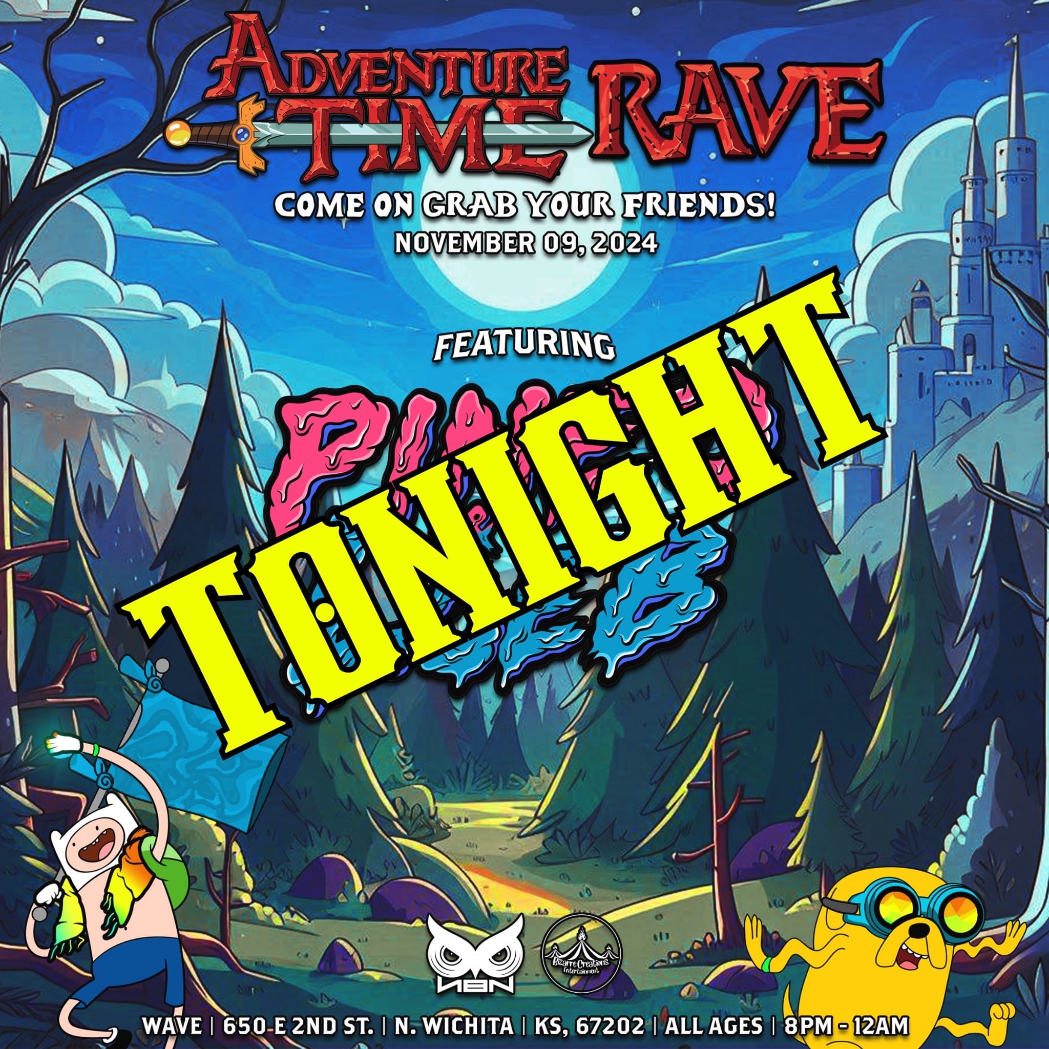 Adventure Time Rave