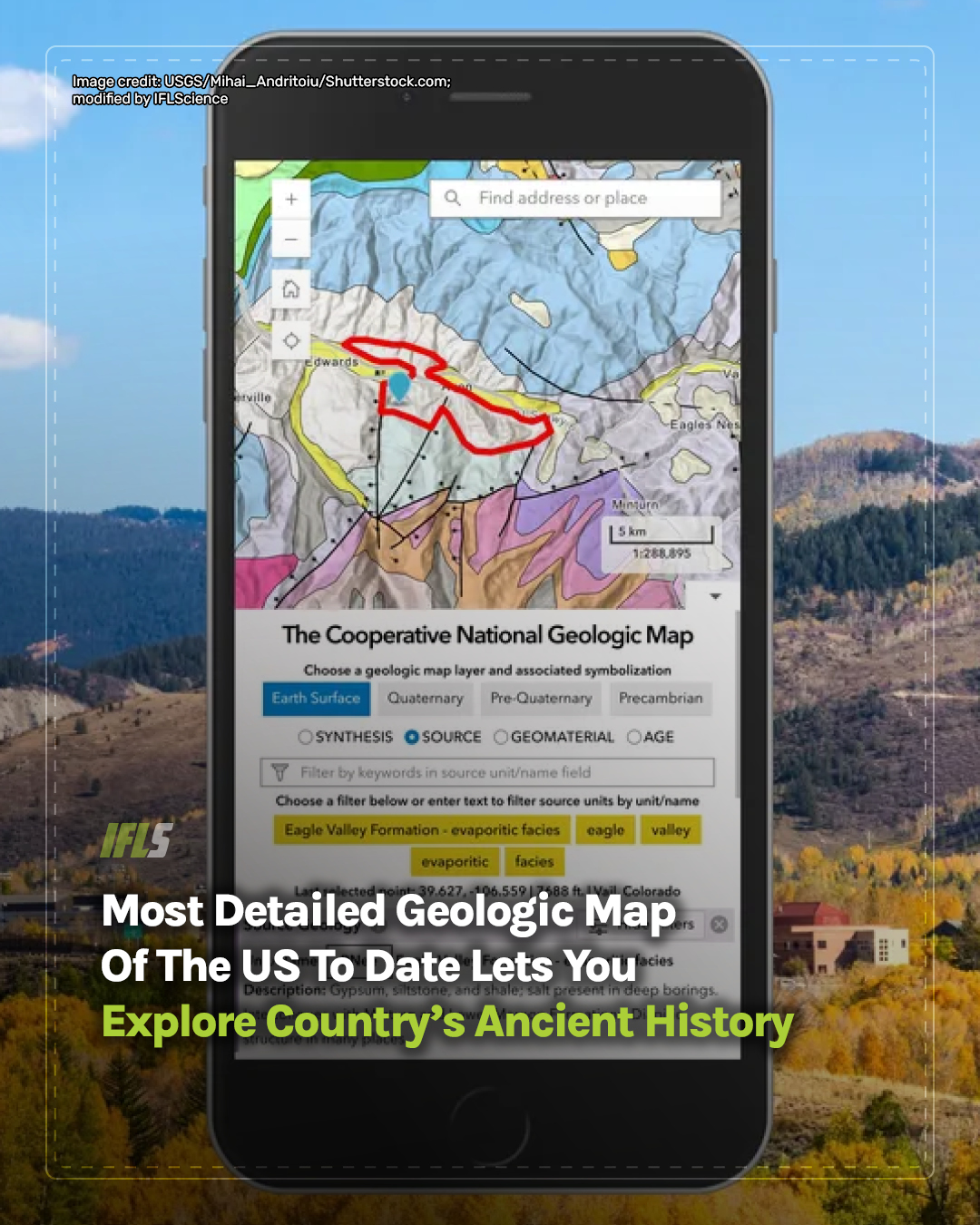 IFLScience - The map has been designed for both geologists... | Facebook