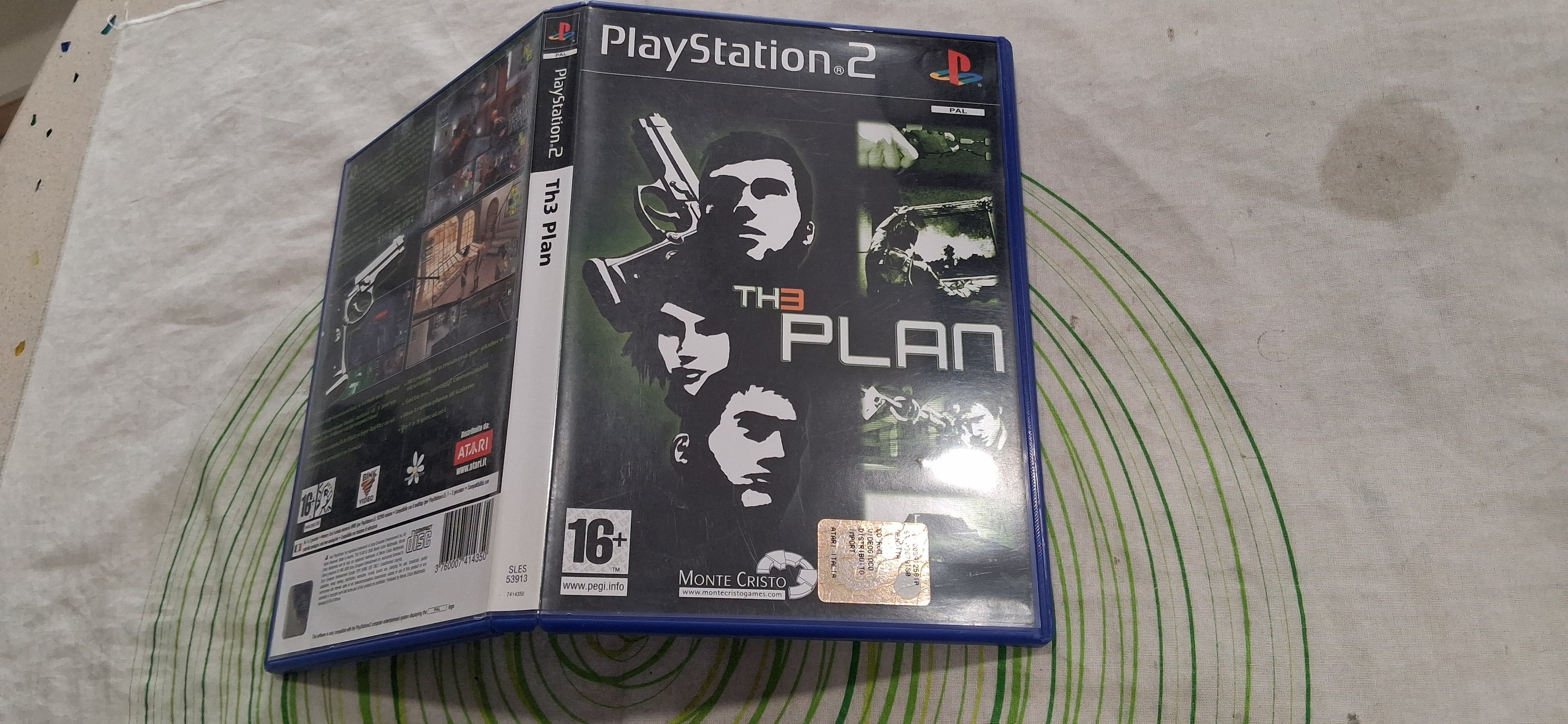 Jeu PS2 Th3 Plan - Version PAL Française, Boîte Et Manuel Inclus, Bon état