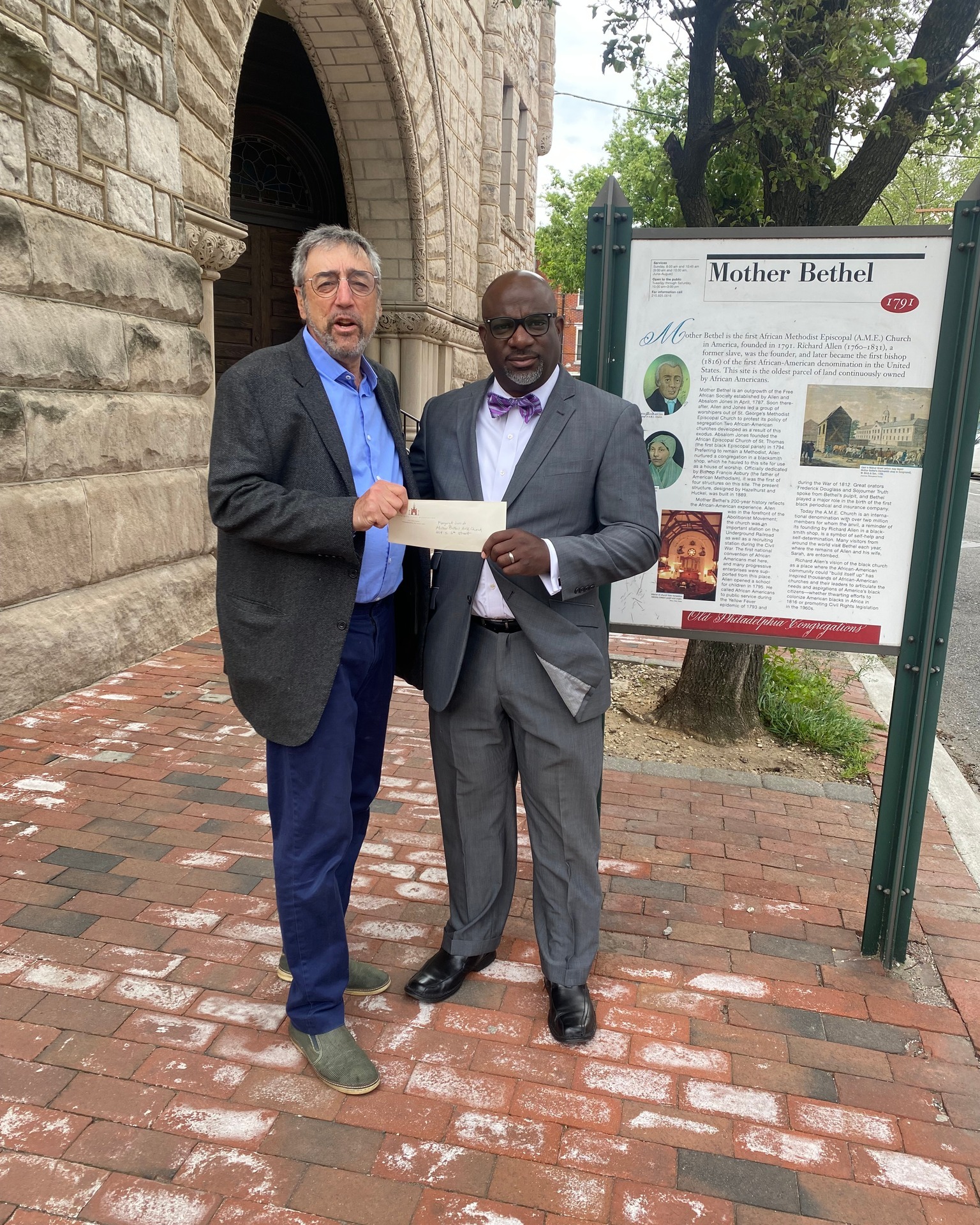 The SCHA presented $5,000 in grant... - Society Hill Civic
