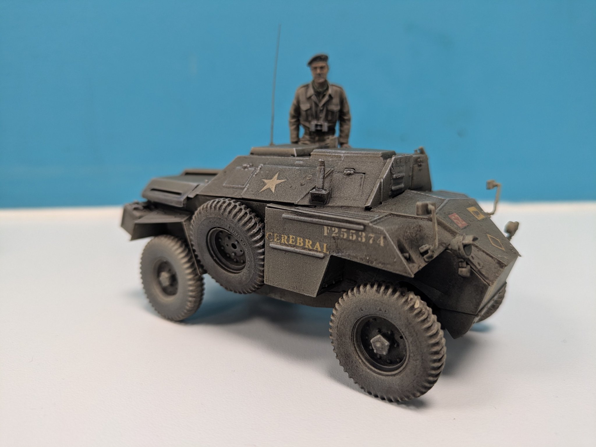 British Humber Armored Car Mk.IV, 1/35, Bronco