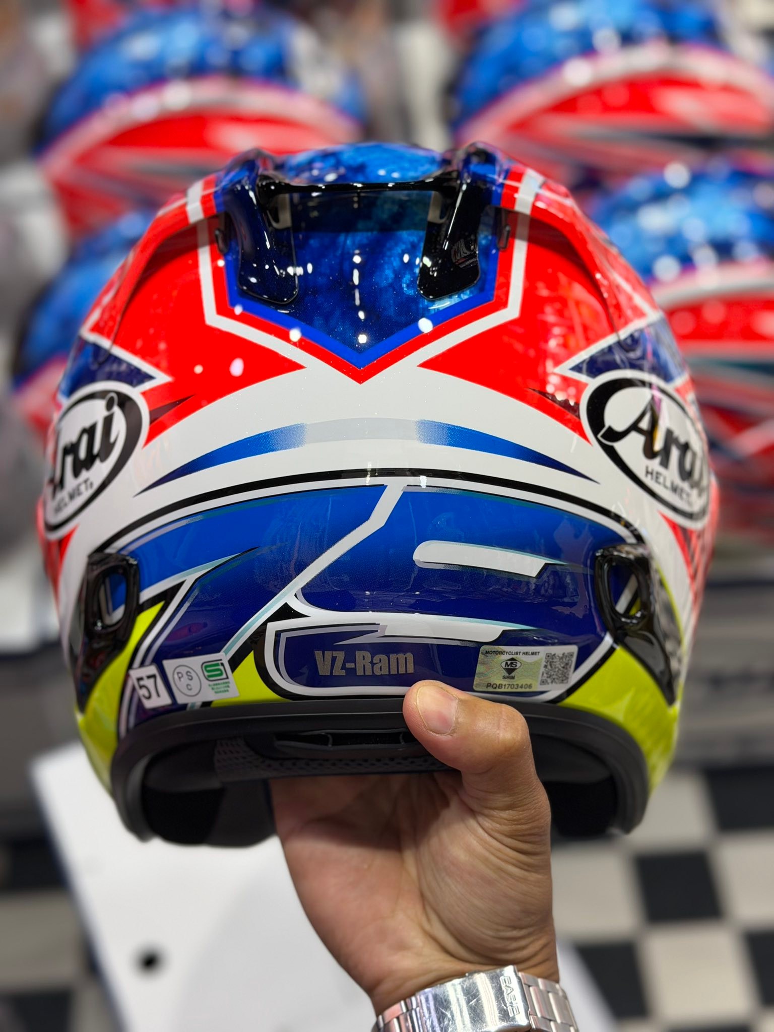 Arai Vz-Ram Ogura Readystock : S, M, L & XL RM2750 SIRIM APPROVED