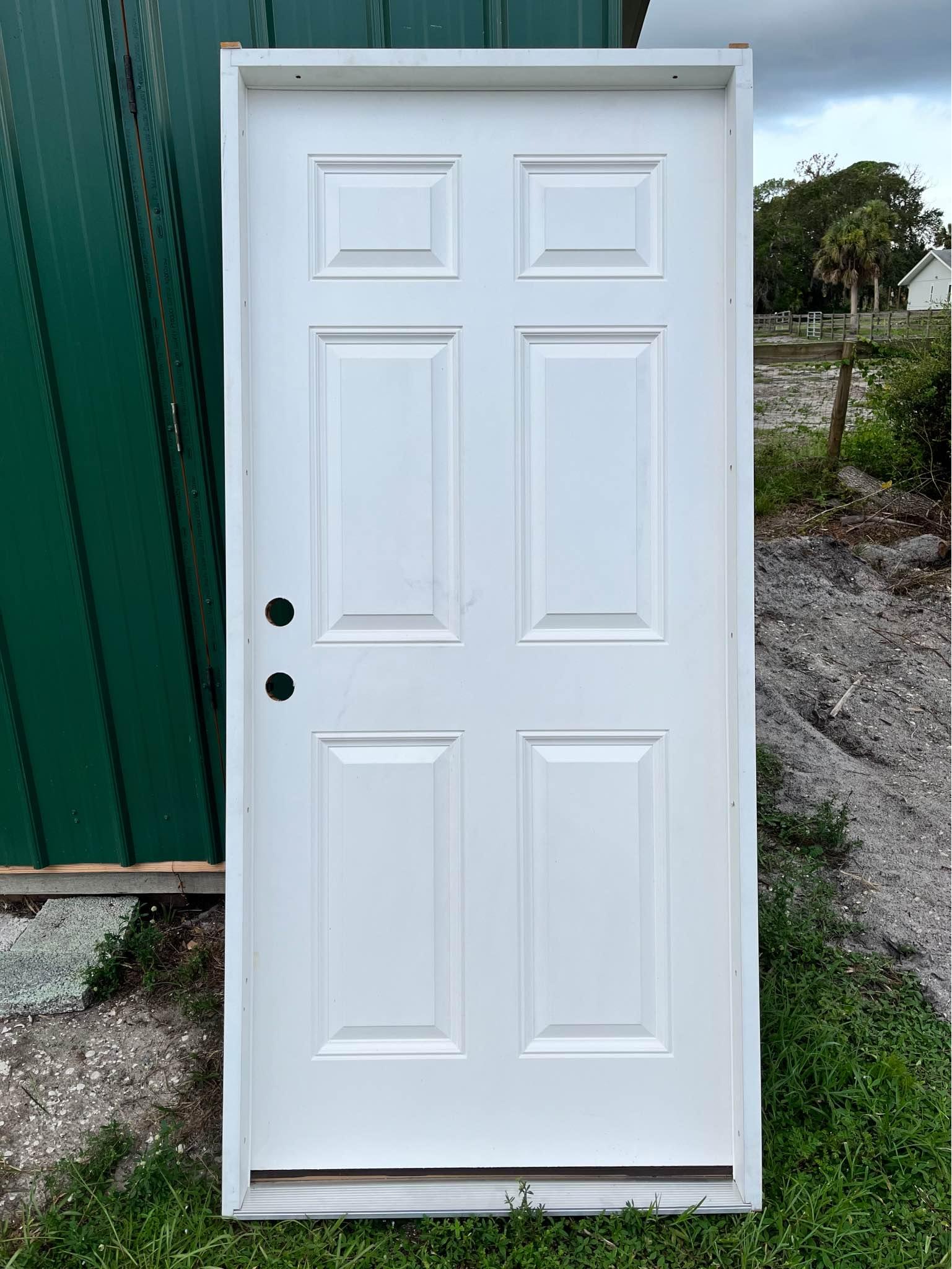 6 Panel Exterior Door - Storage Sheds - Venice, Florida | Facebook