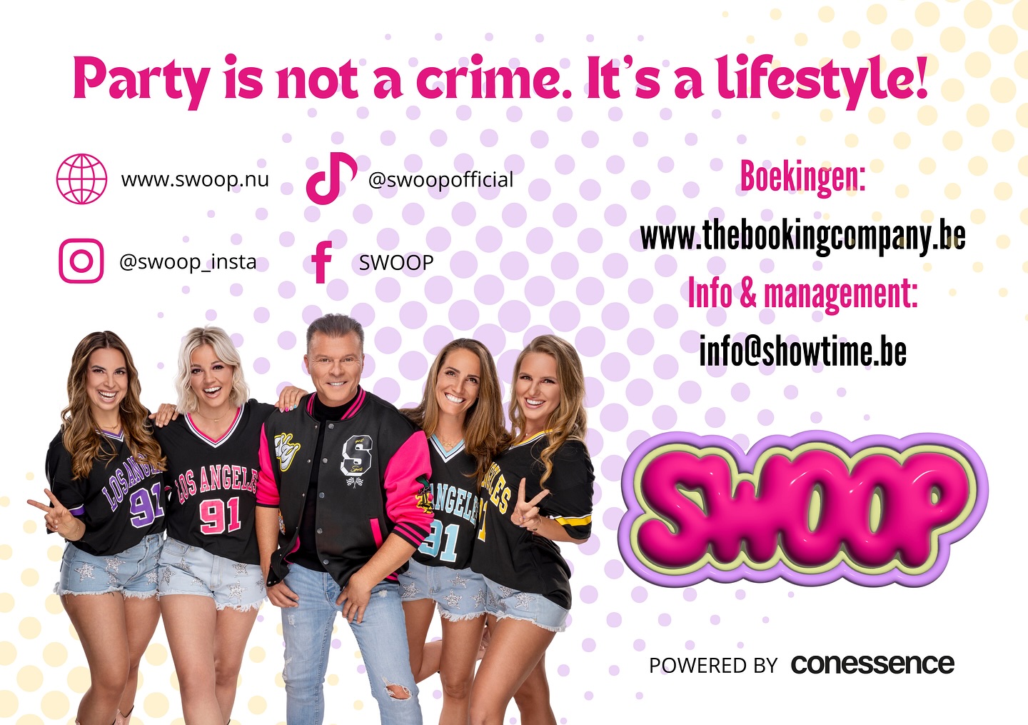 SWOOP - 💜🩷💛 Feestje in het vooruitzicht? Boek dan nu je favoriete ...