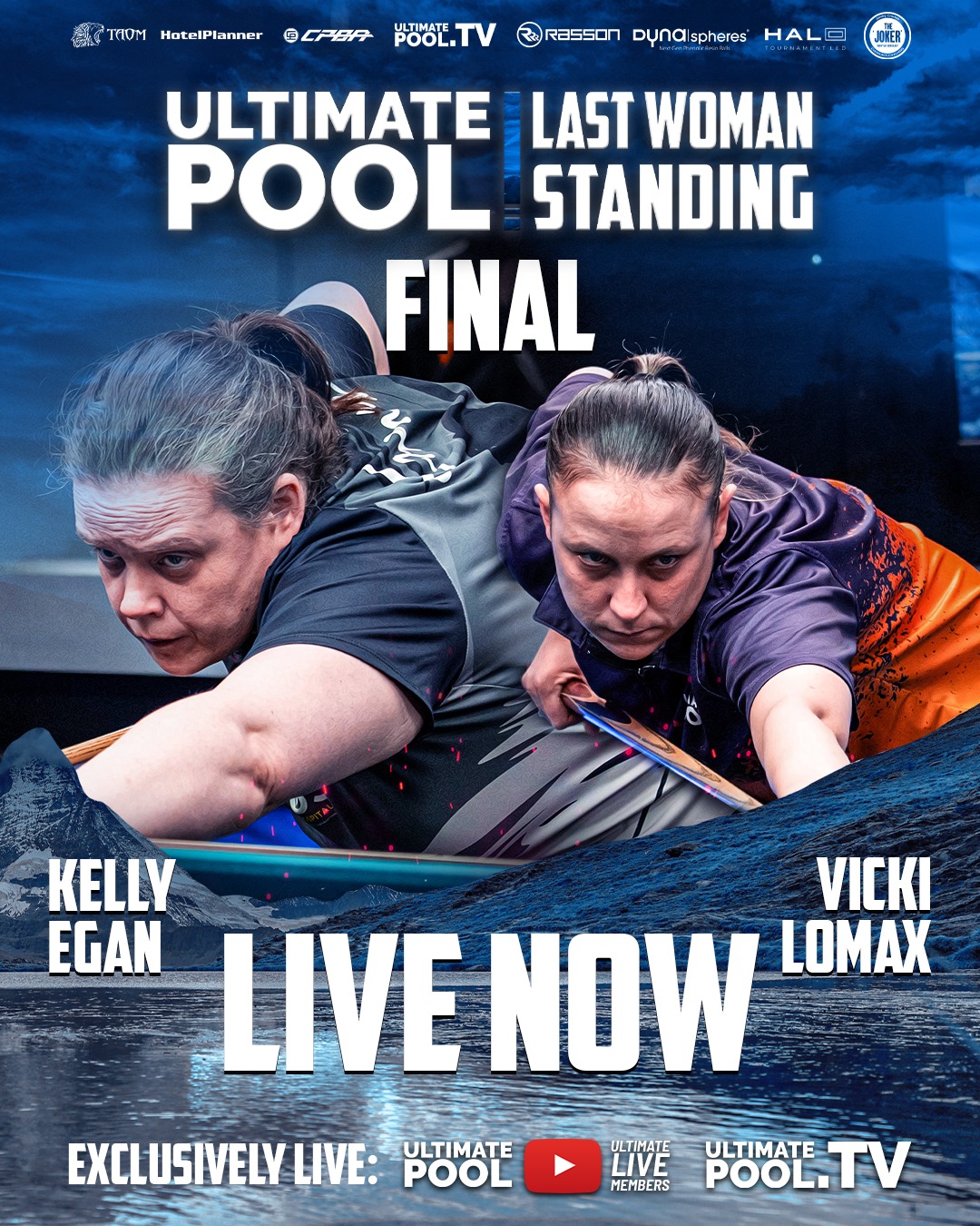 Ultimate Pool - 𝗪𝗛𝗢 𝗪𝗜𝗟𝗟 𝗕𝗘 𝗧𝗛𝗘 𝗟𝗔𝗦𝗧 𝗪𝗢𝗠𝗔𝗡 𝗦𝗧𝗔𝗡𝗗𝗜𝗡𝗚?! 🏆... | Facebook