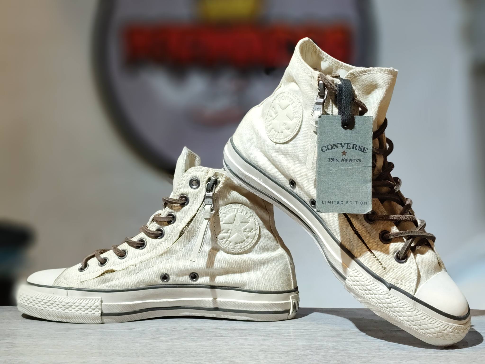 ✓Converse x John Varvatos Chuck Taylor All-Star Double Zipper 