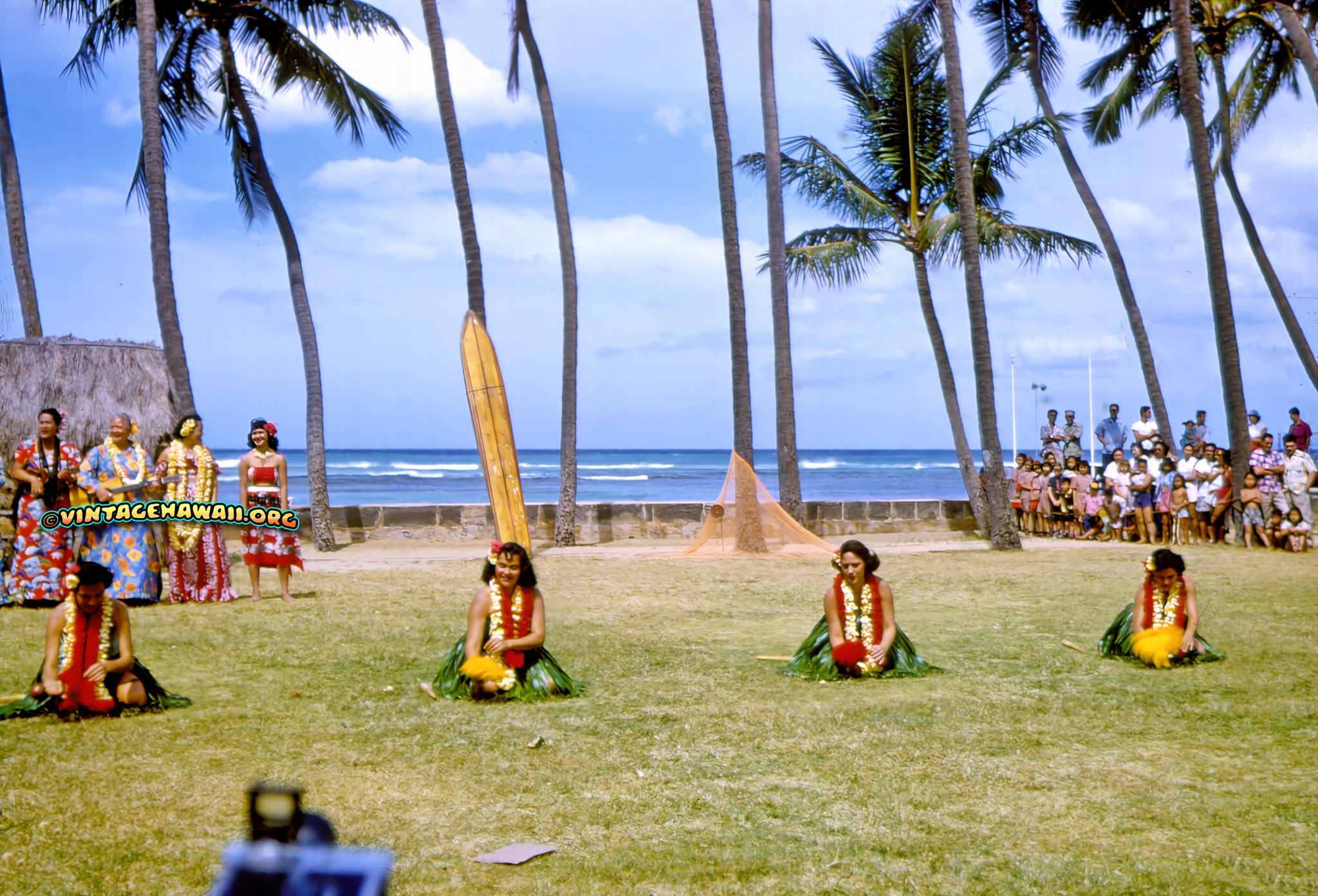 Vintage 1950s: The Kodak Hula Show in Waikiki ran from 1937 to