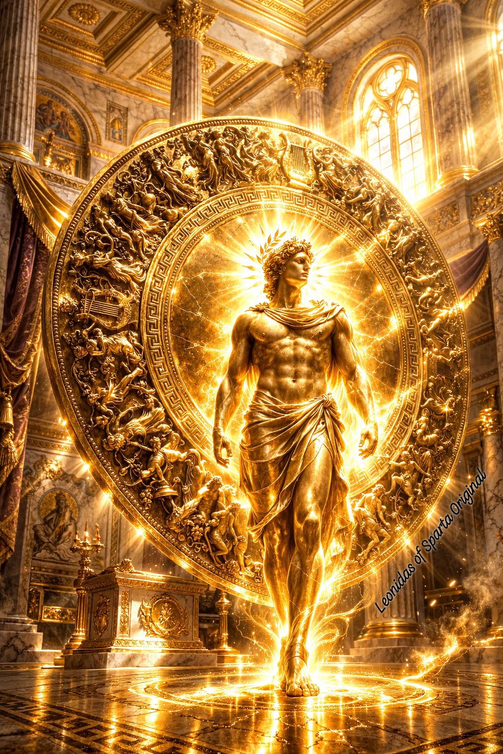Apollo's light ✨️ 💛 🇬🇷☀️ #leonidasofsparta_original #apollo