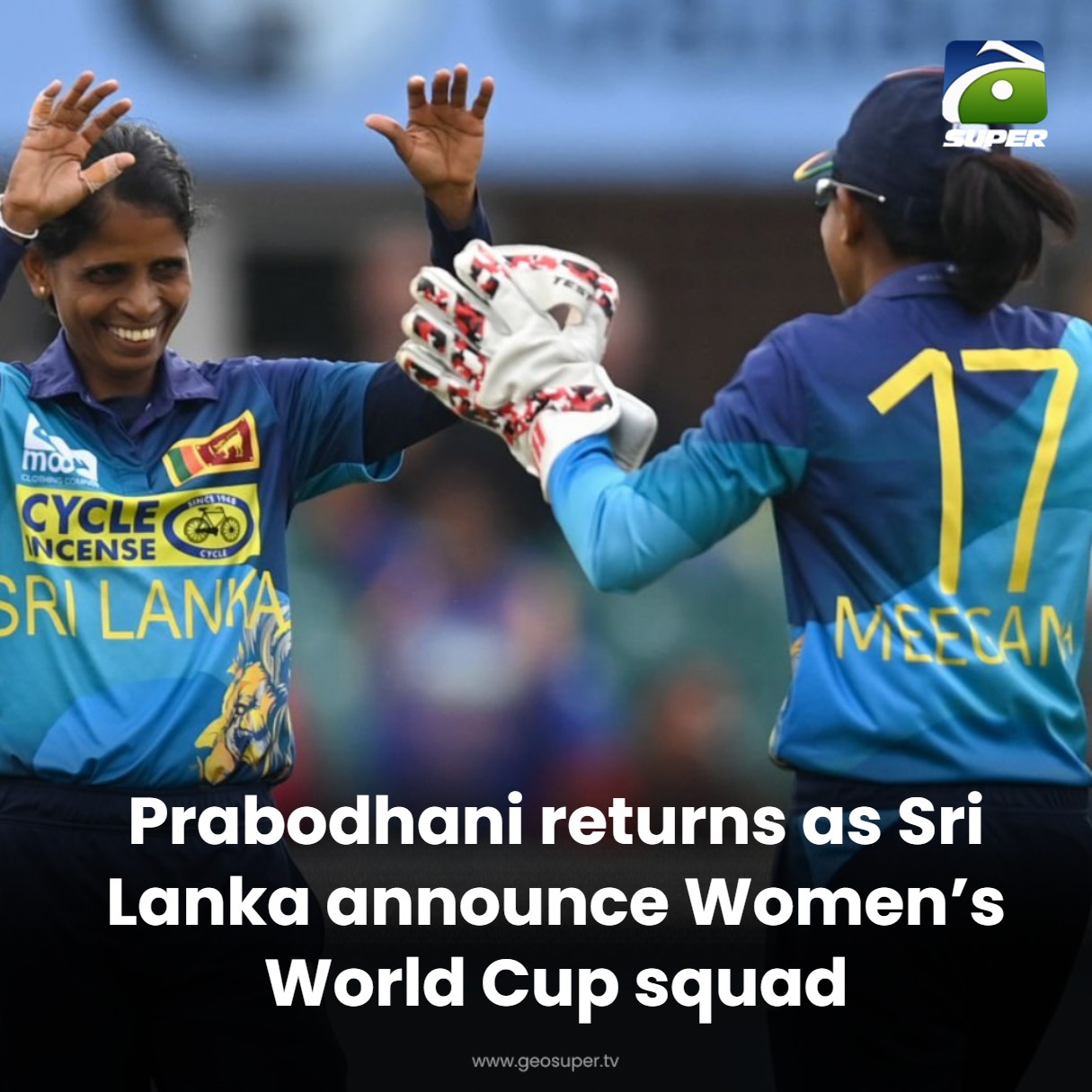Geo - World Cup squad announced! 🔥🏏 Read More: https://tinyurl.com ...