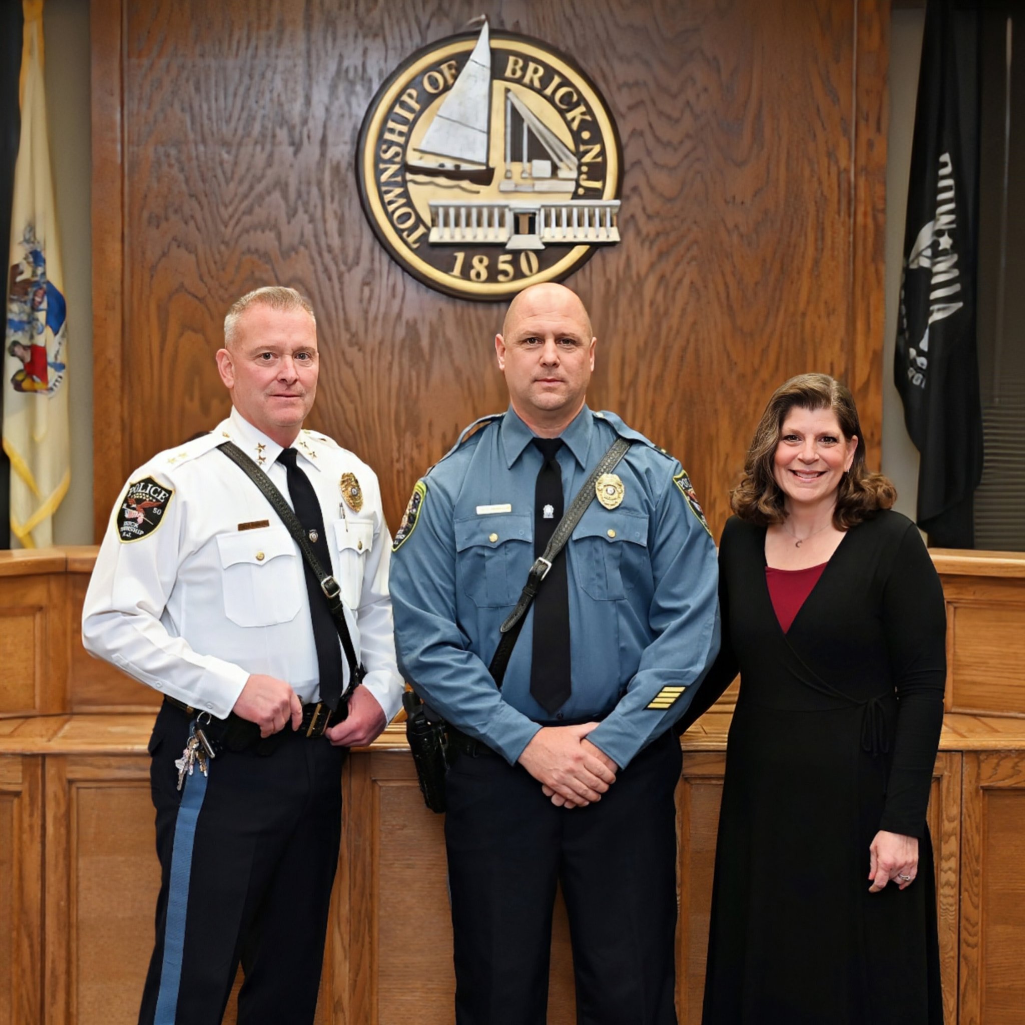 Brick - On Tuesday, November 20, 2018 Mayor John Ducey and Police Chief ...