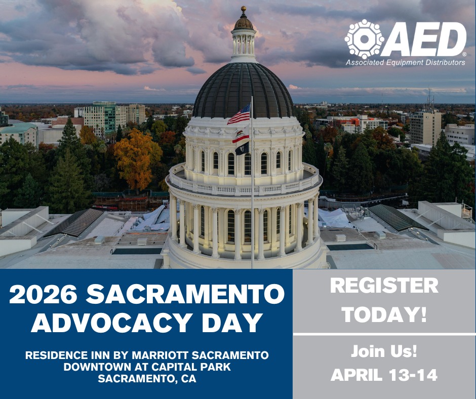 Join AED in Sacramento... - Associated Equipment Distributors | Facebook